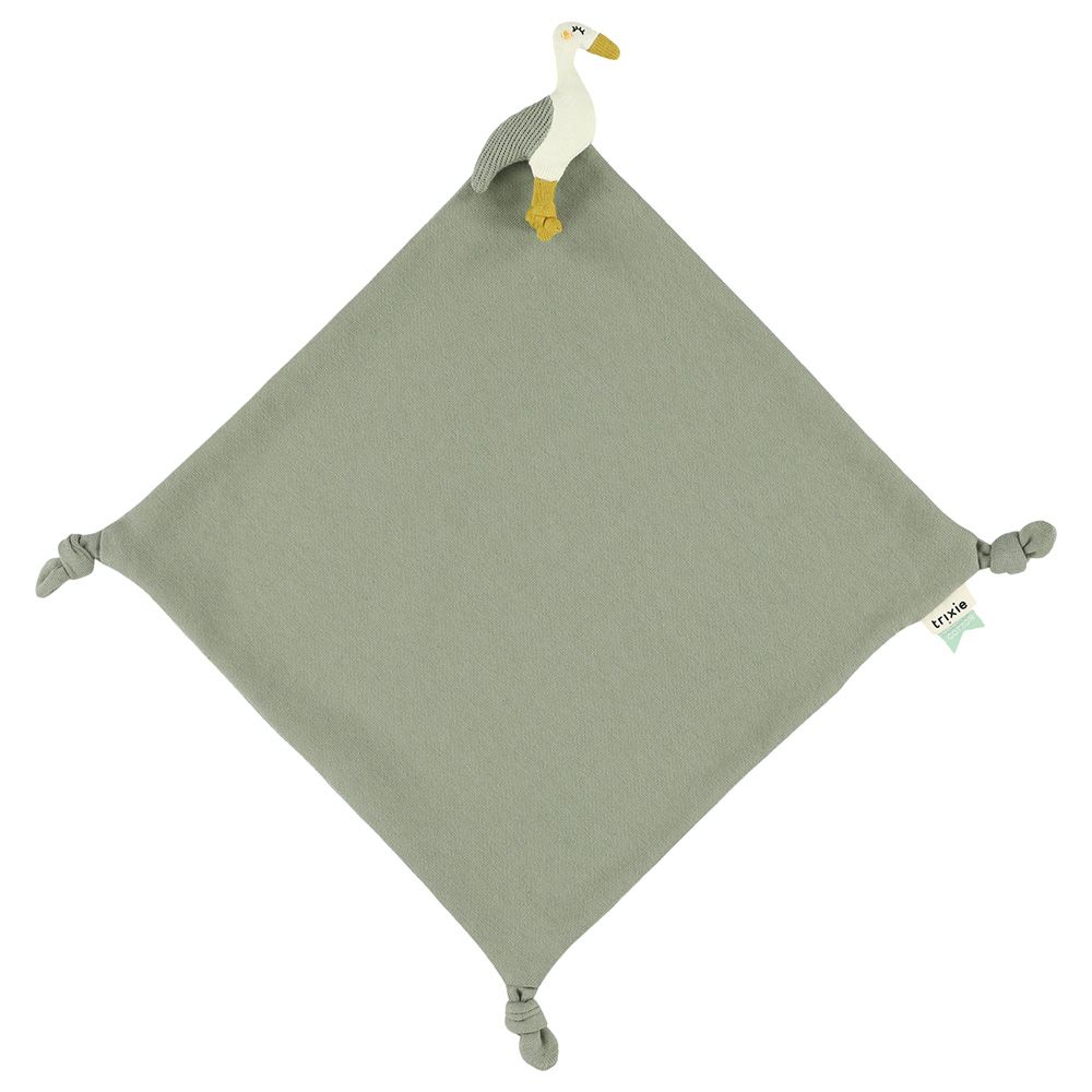 Trixie - Baby Comforter/Security Blanket - Heron