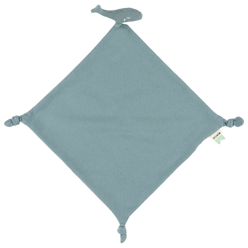 Trixie - Baby Comforter/Security Blanket - Whale