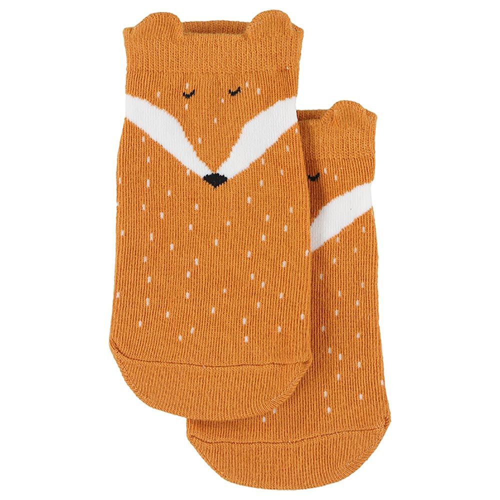 Trixie - Mr. Fox Sneaker Socks - Orange