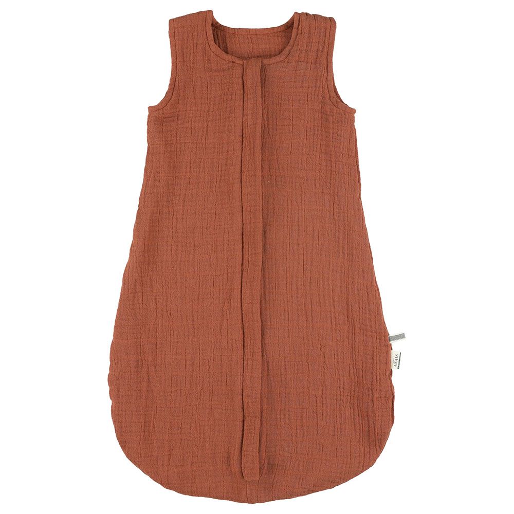 Trixie - Summer Muslin Sleeping Bag - Bliss Rust