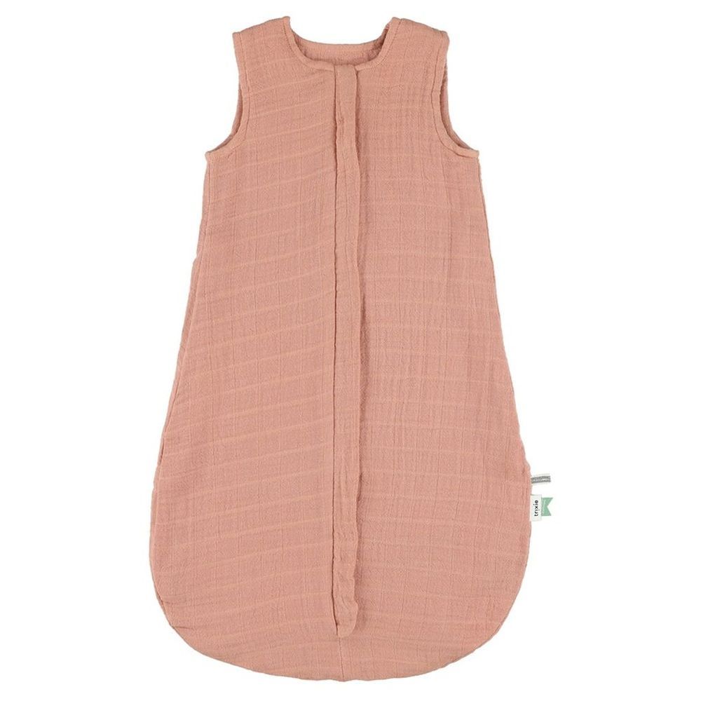 Trixie - Muslin Sleeveless Sleeping Bag - Bliss Coral