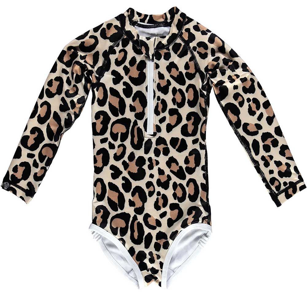 Beach & Bandits - Leopard Shark Swimsuit Long Sleeve