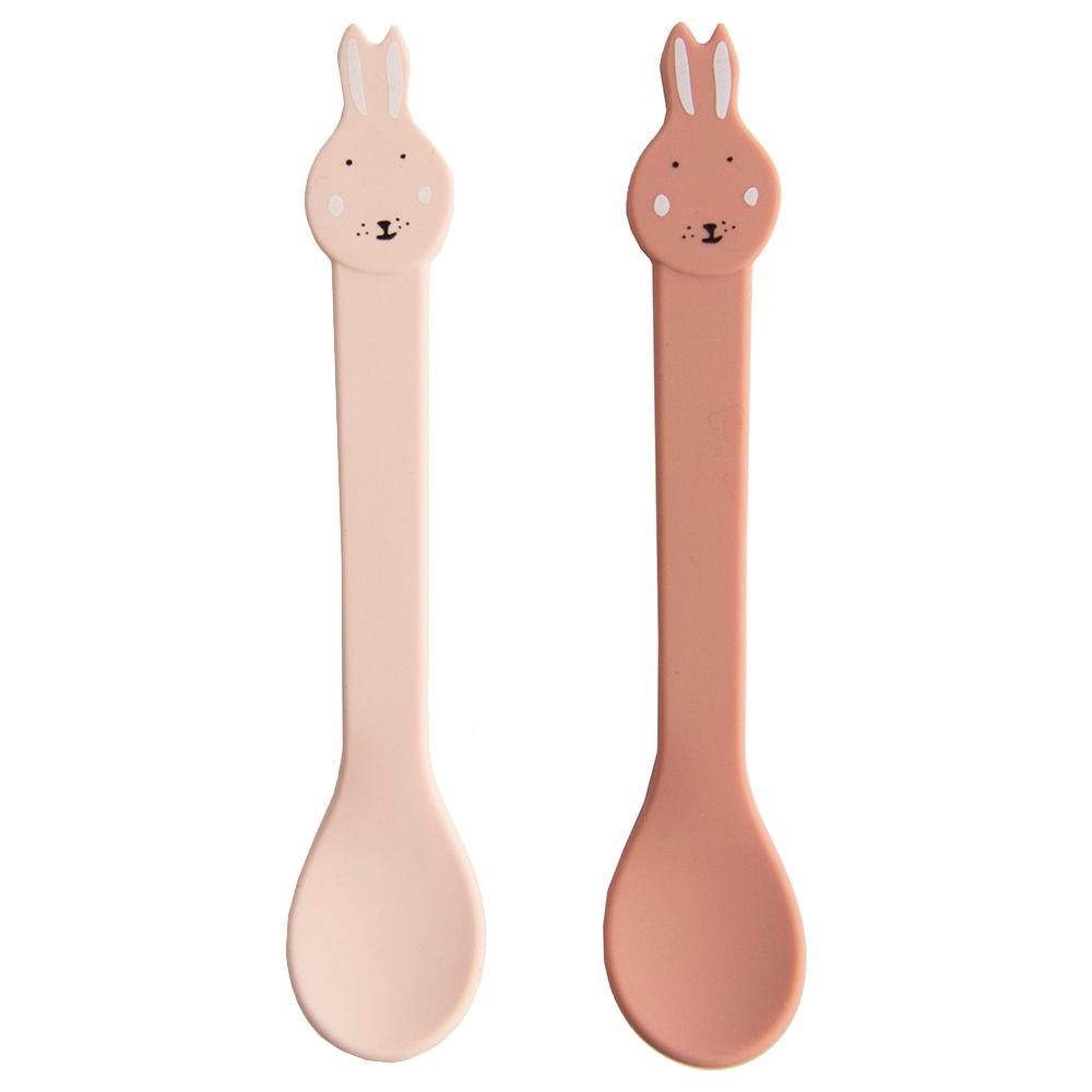 Trixie - Mrs. Rabbit Silicone Spoon - Pack Of 2