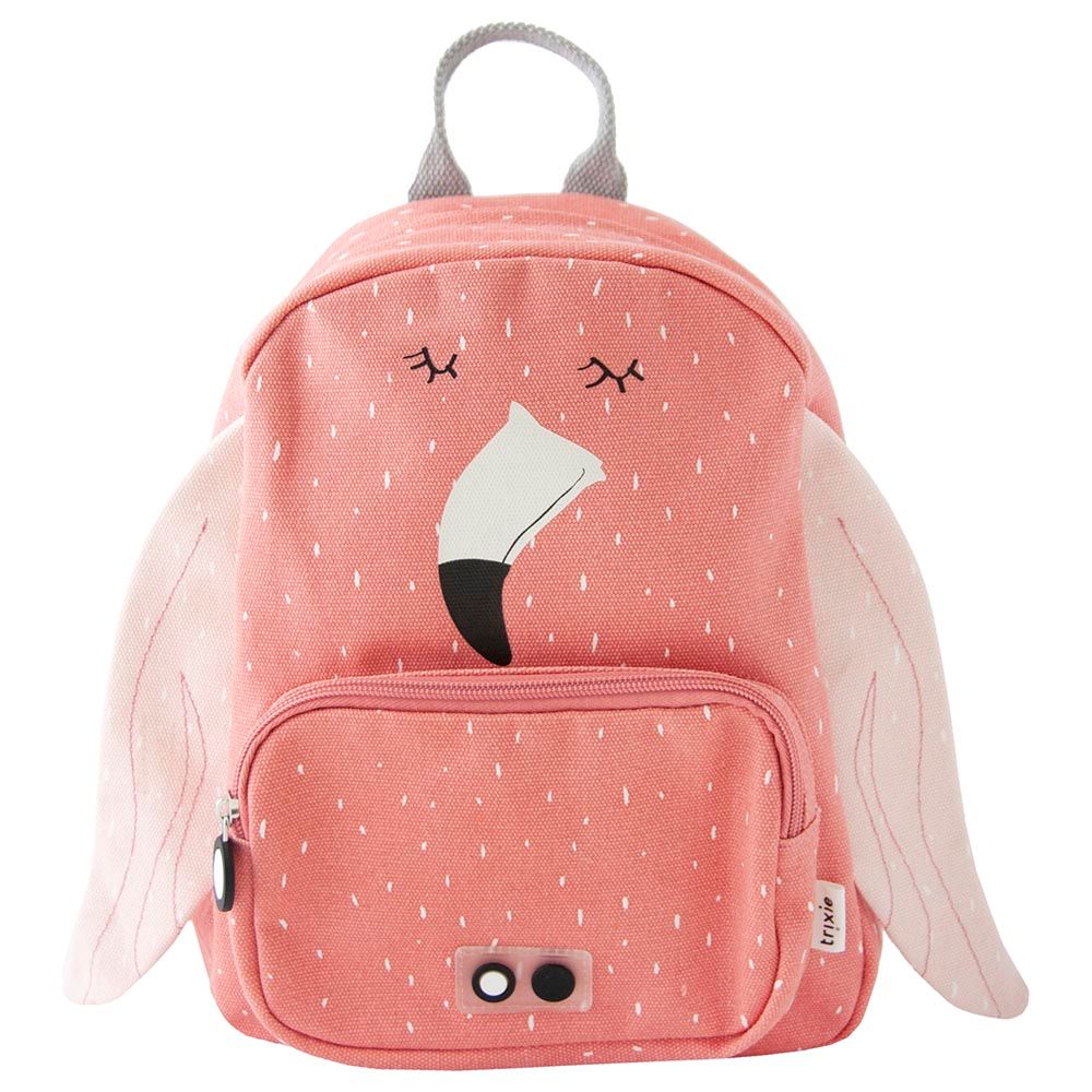 Trixie - Backpack Mrs. Flamingo - Pink - 12 Inch