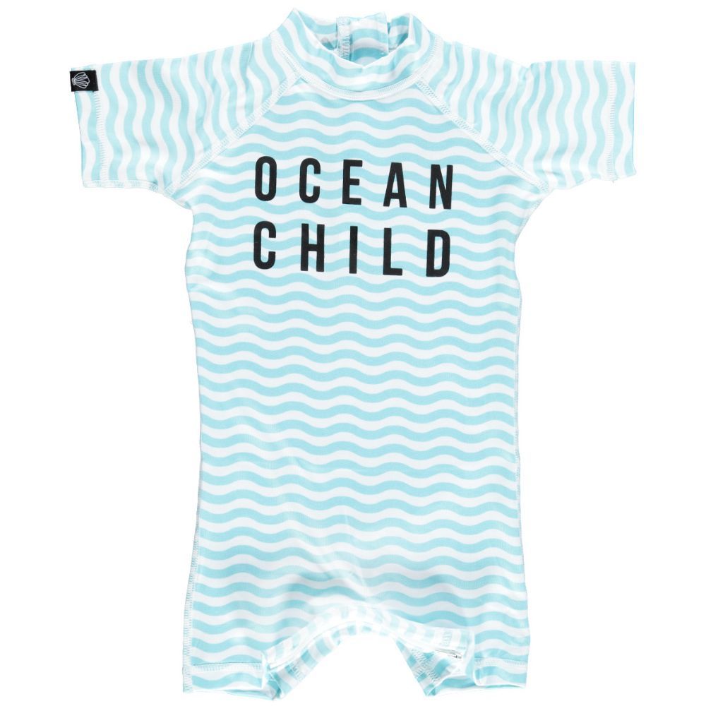 Beach & Bandits - Ocean Child Baby Swimsuit - Short Sleeve