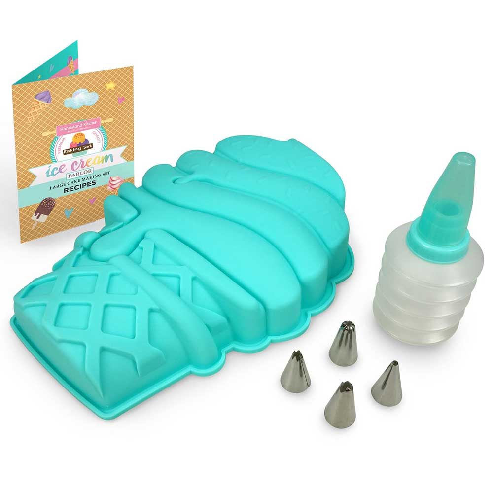 Handstand Kitchen - Ice Cream Parlor Cake Making Set - Green