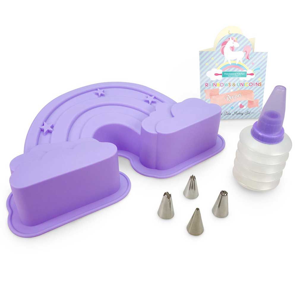 Handstand Kitchen - Rainbow Cake Baking Set - Purple