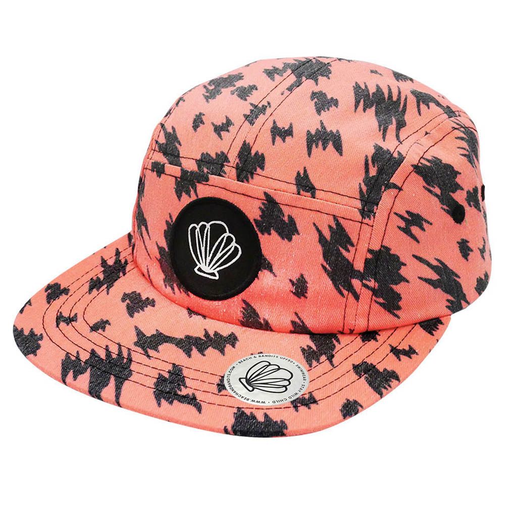 Beach & Bandits - Electric 5 Panel Cap - Red