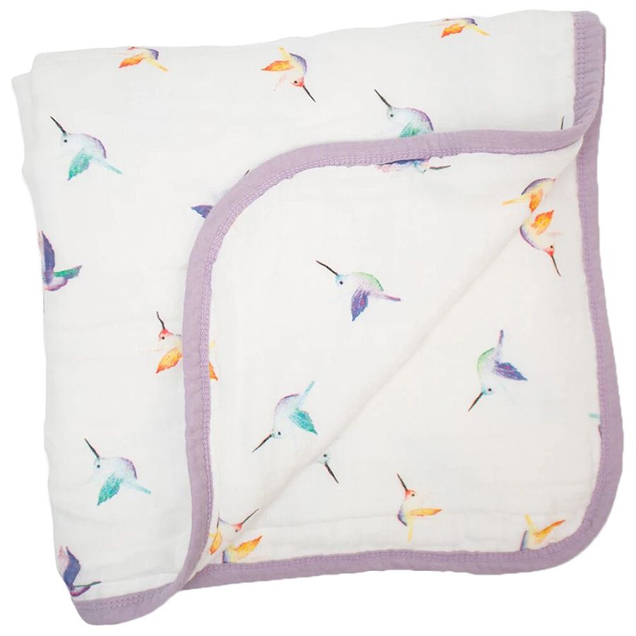 Lulujo - Dream Blanket - Hummingbirds