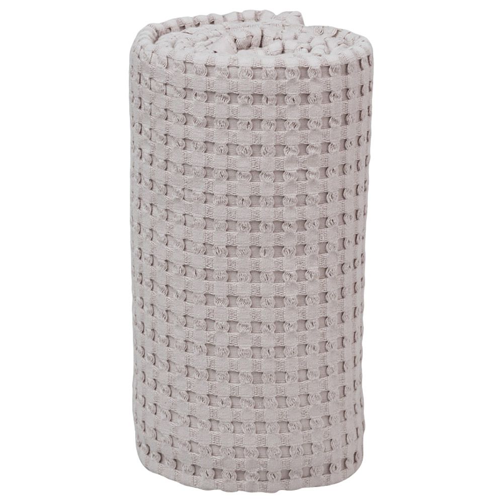 Lulujo - Waffle Blanket 100 x 80 cm - Sand