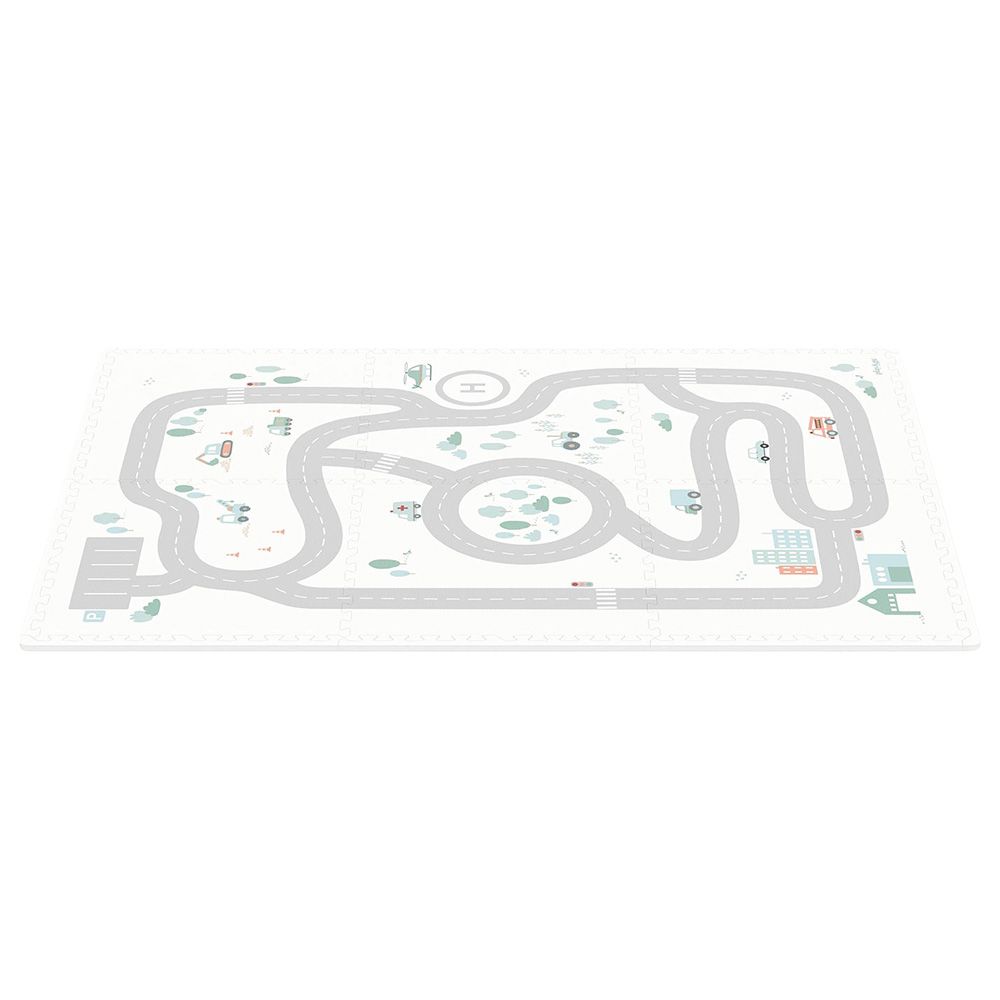 Play & Go - EVA Puzzle & Playmat - Roadmap/Icons - 120x180 cm