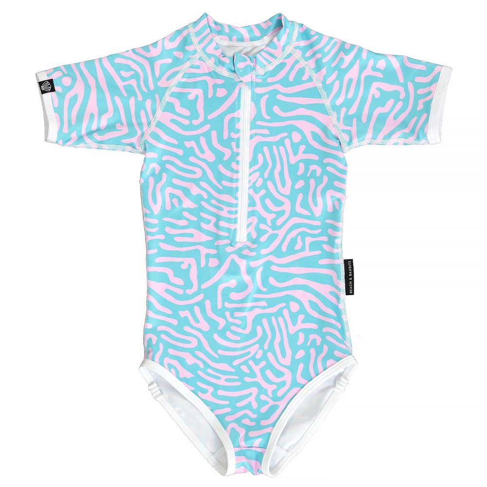 Beach & Bandits - Crazy Coral Swimsuit - Blue