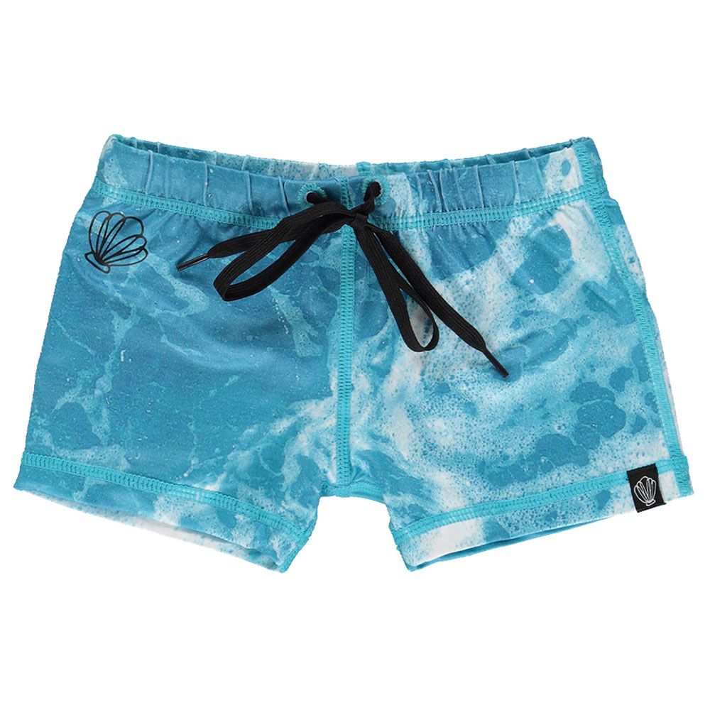 Beach & Bandits - Save Our Seas Swimshort - Blue