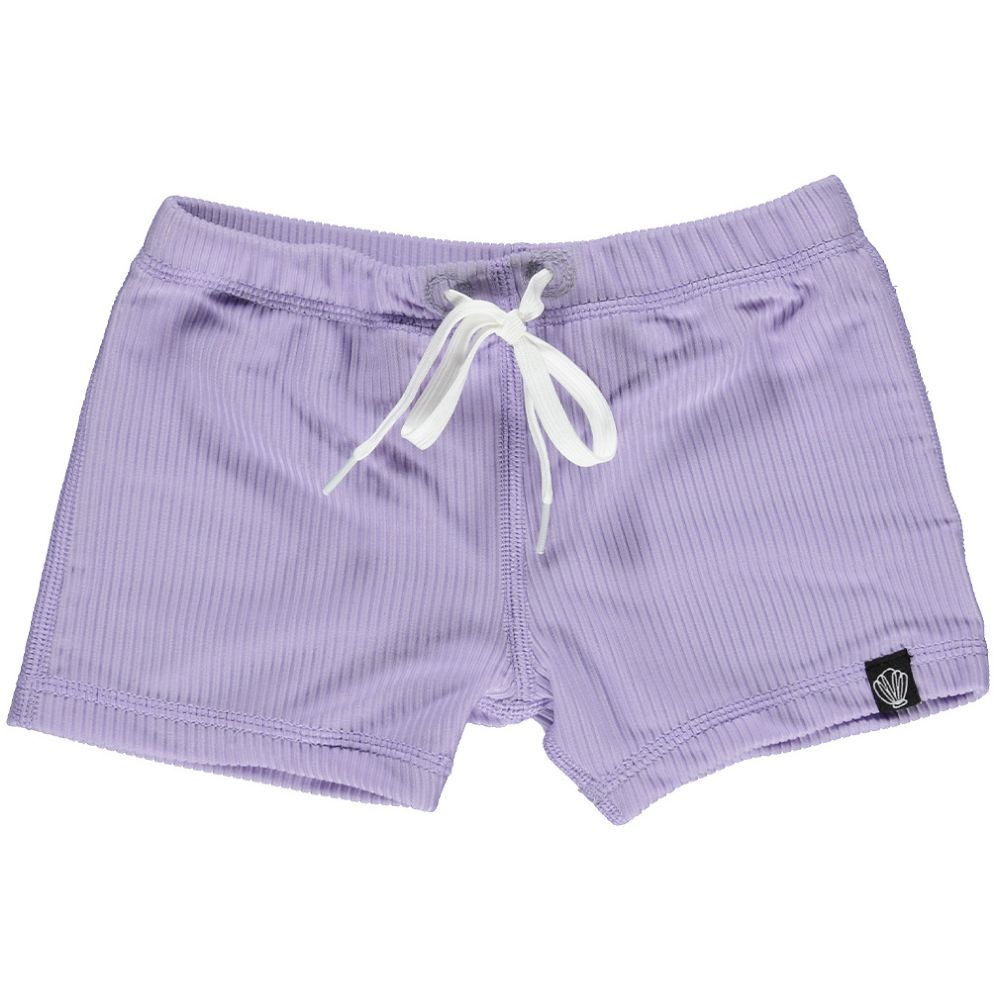 Beach & Bandits - Lavender Ribbed Swimshort