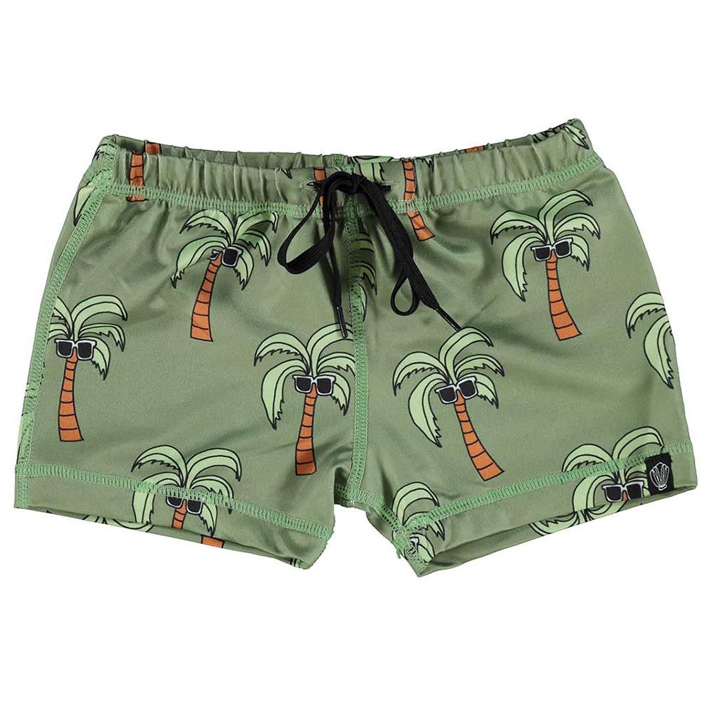 Beach & Bandits - Palm Island Swimshort - Green