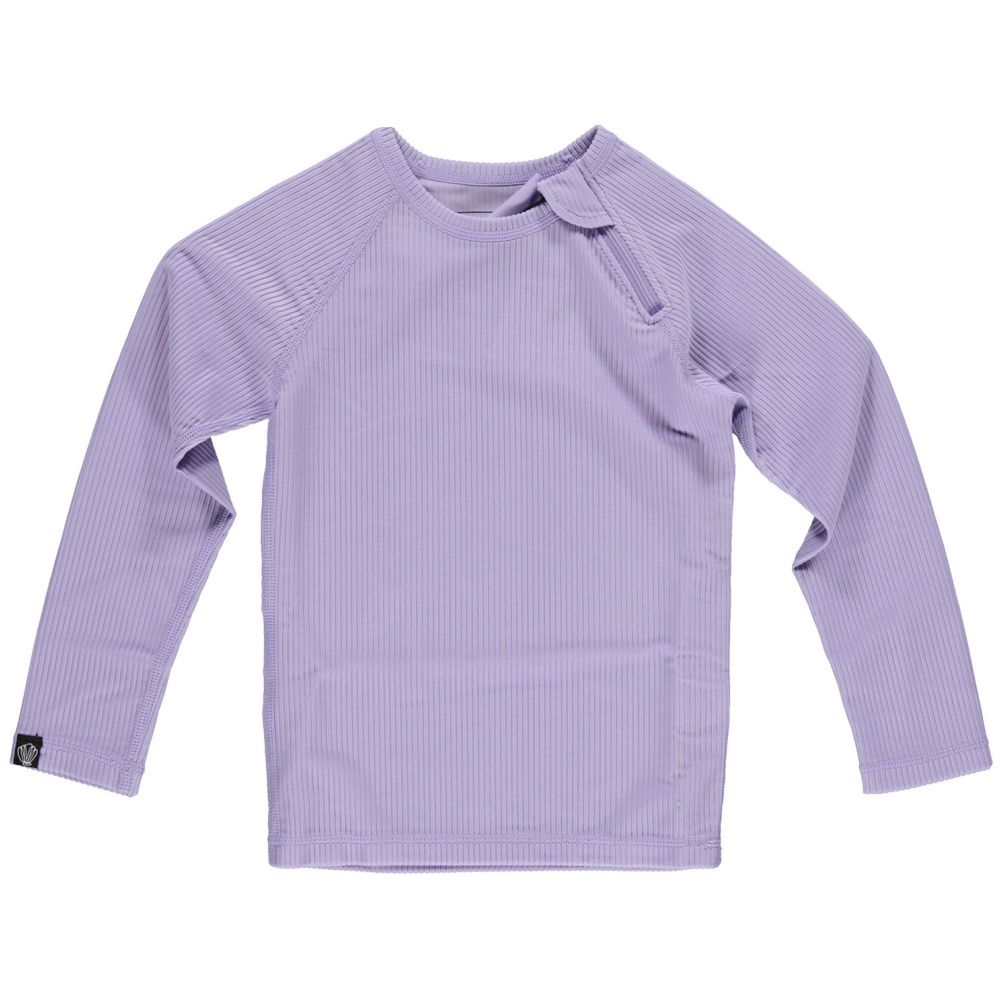 Beach & Bandits - Lavender Ribbed Tee - Long Sleeve