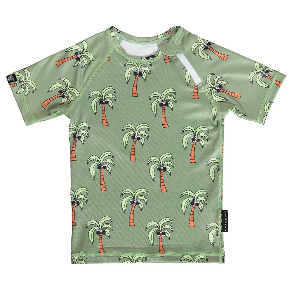 Beach & Bandits - Palm Island Tee - Green