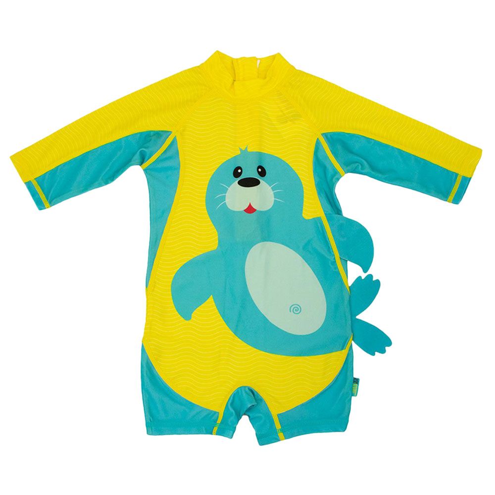 Zoocchini - One Piece Surf Suit - Seal