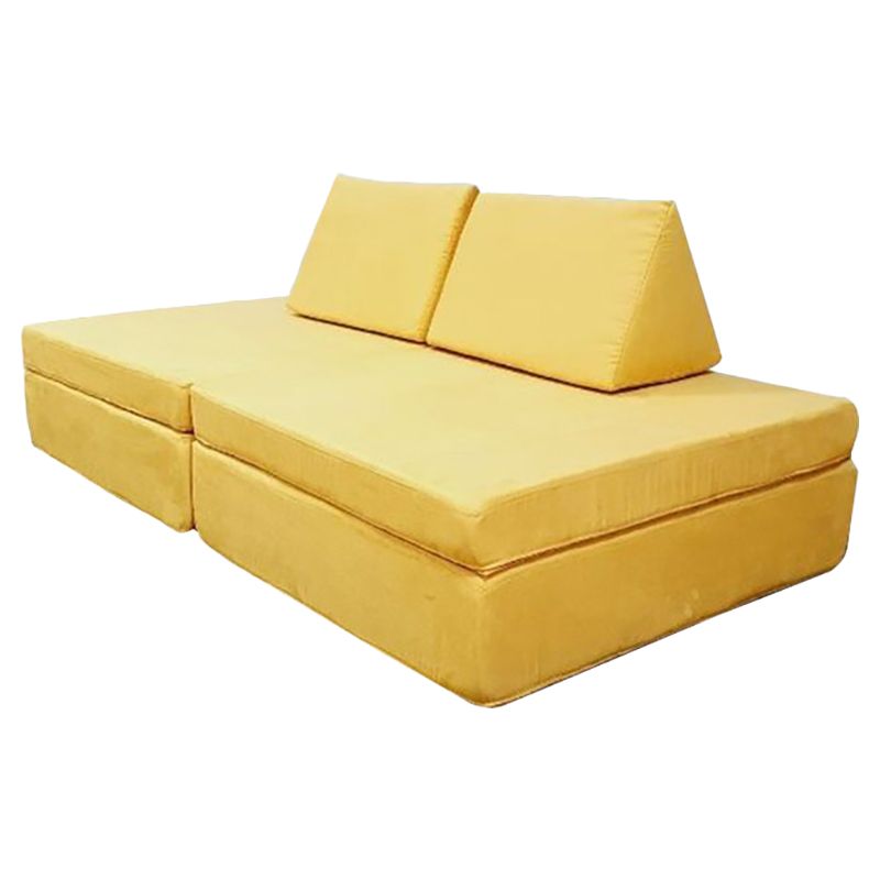 Moon Kids - Play Sofa - Yellow Suede