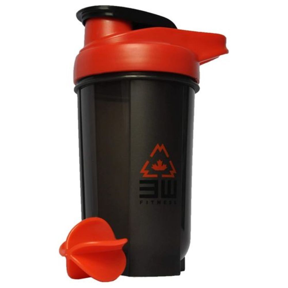 3W Fitness - Shaker Bottle - Black