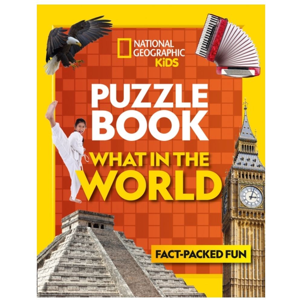 Puzzle Book What In The World