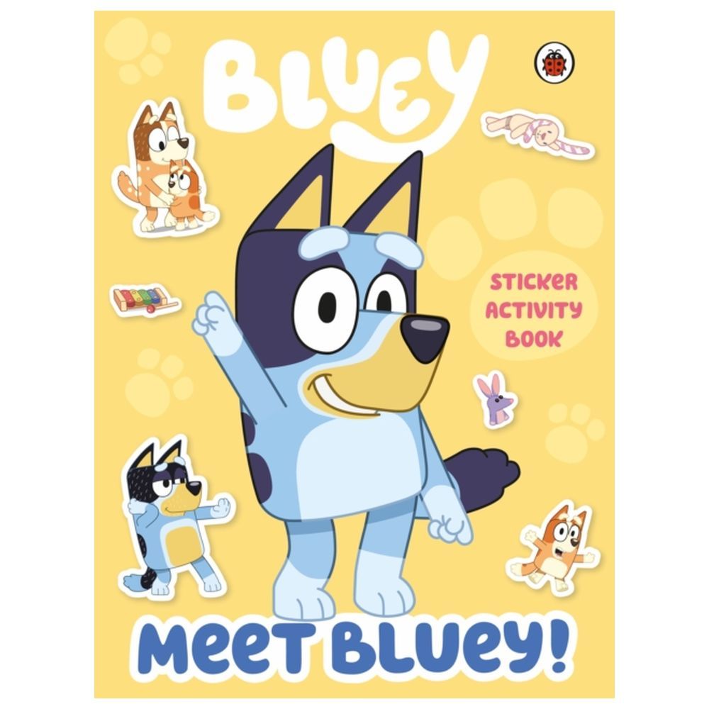 كتاب Bluey Meet Bluey Sticker Activity Book