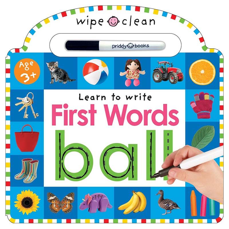 Wipe Clean: First Words