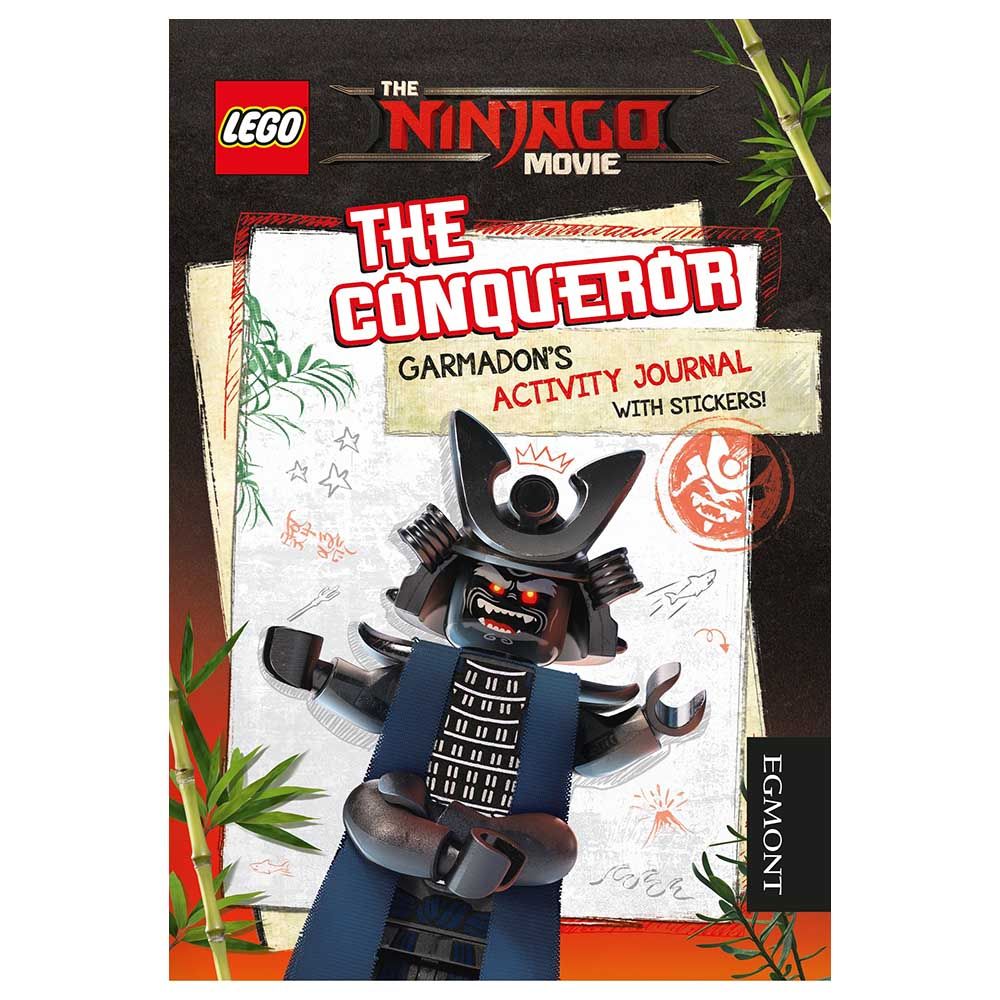 The Conqueror Garmadon's Activity Journal With Stickers