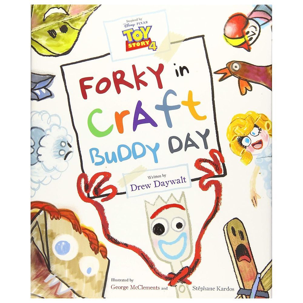 Toy Story 4: Forky In Craft Buddy Day