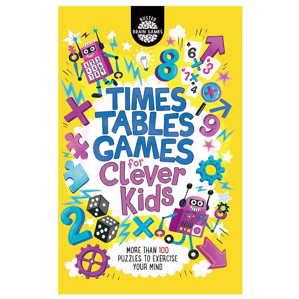 كتاب Times Tables Games For Clever Kids