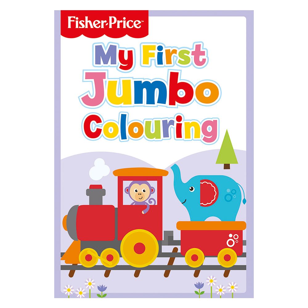 My First Jumbo Colouring Book