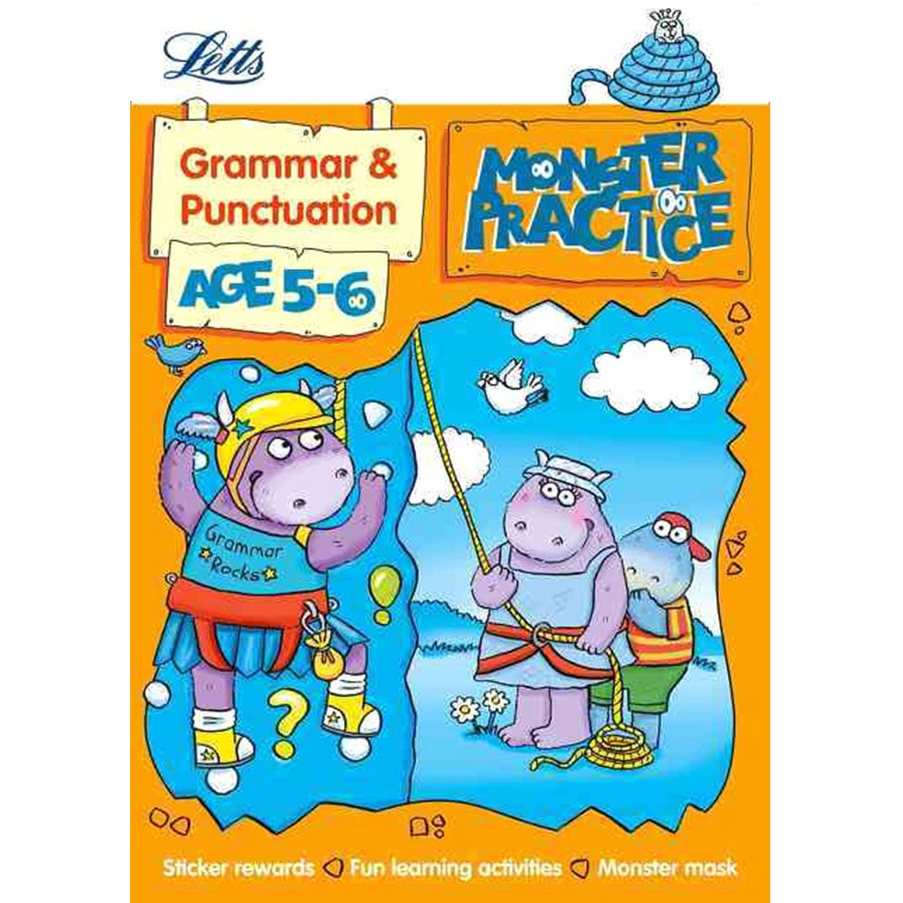 Letts Grammar & Punctuation Age 5-6 Monster Practice