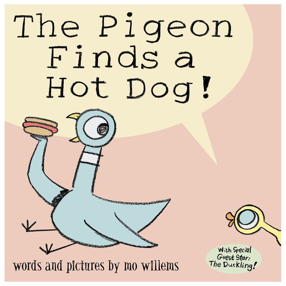 Pigeon Finds A Hot Dog!