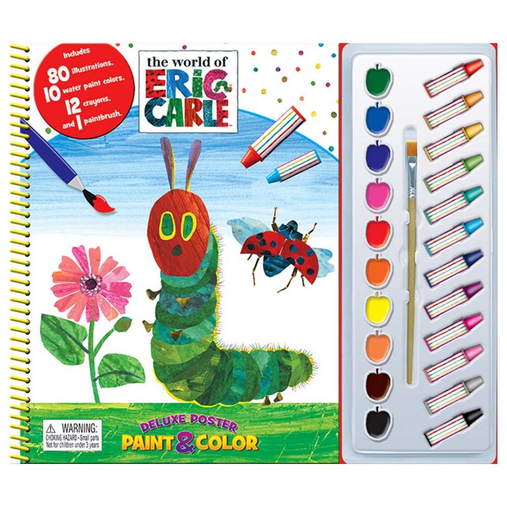 كتاب The World of Eric Carle - لوحة للتلوين