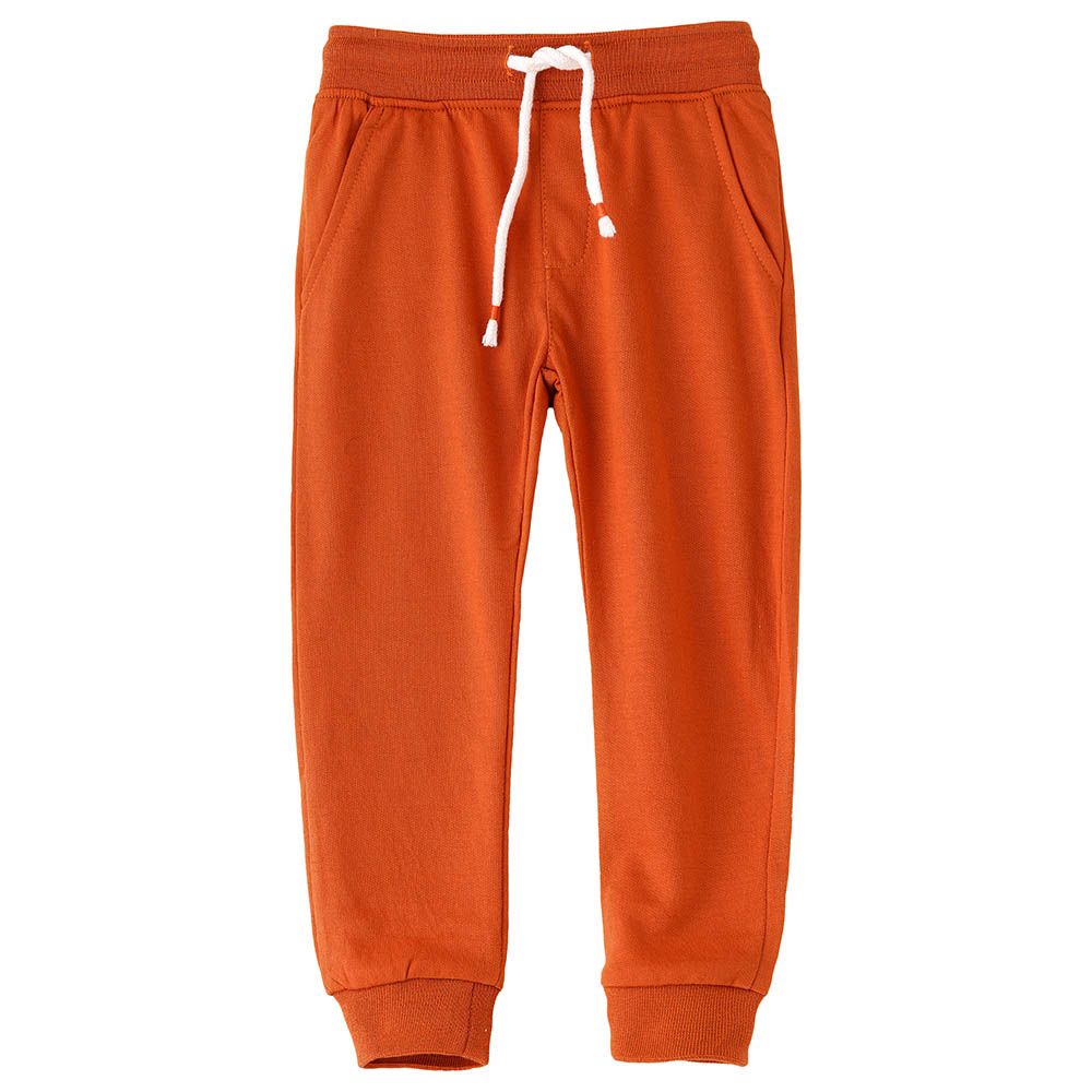 Jam - Knit Jogger w/ Draw Cord - Orange