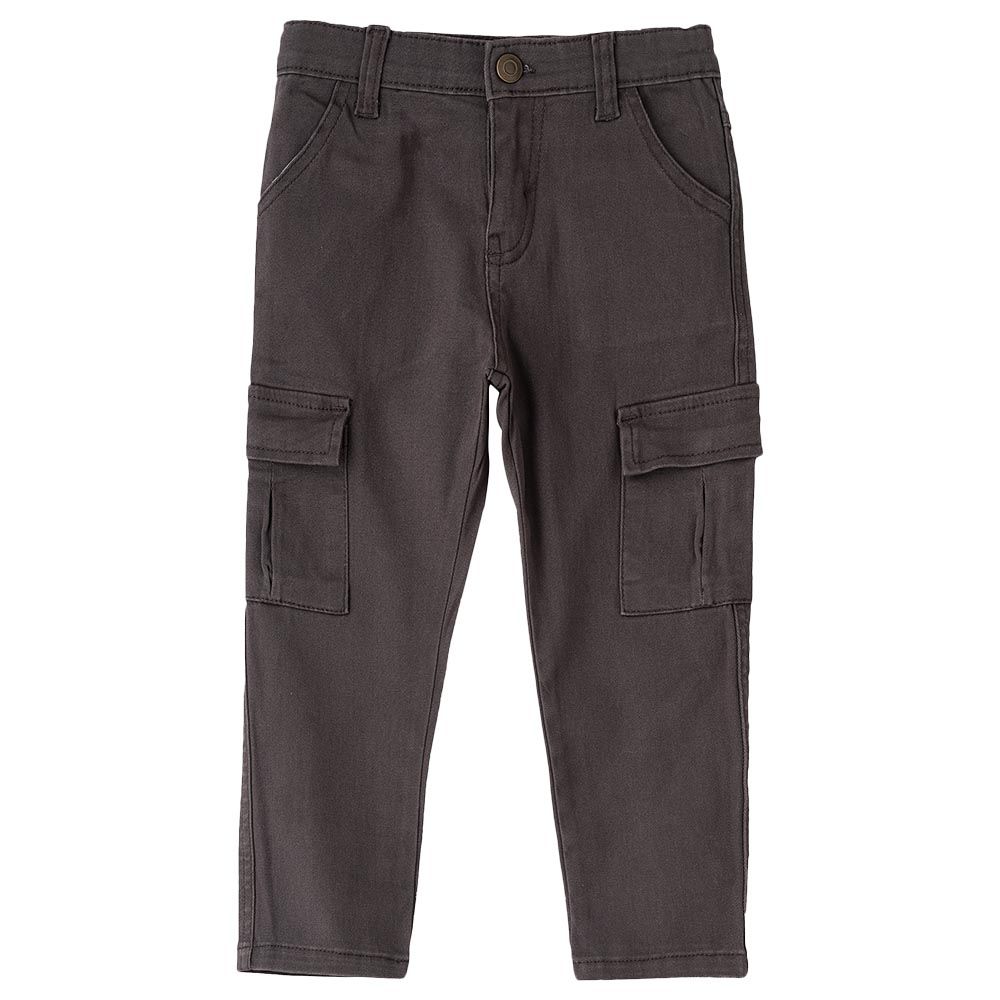 Jam - Woven Pant w/ Pockets - Brown