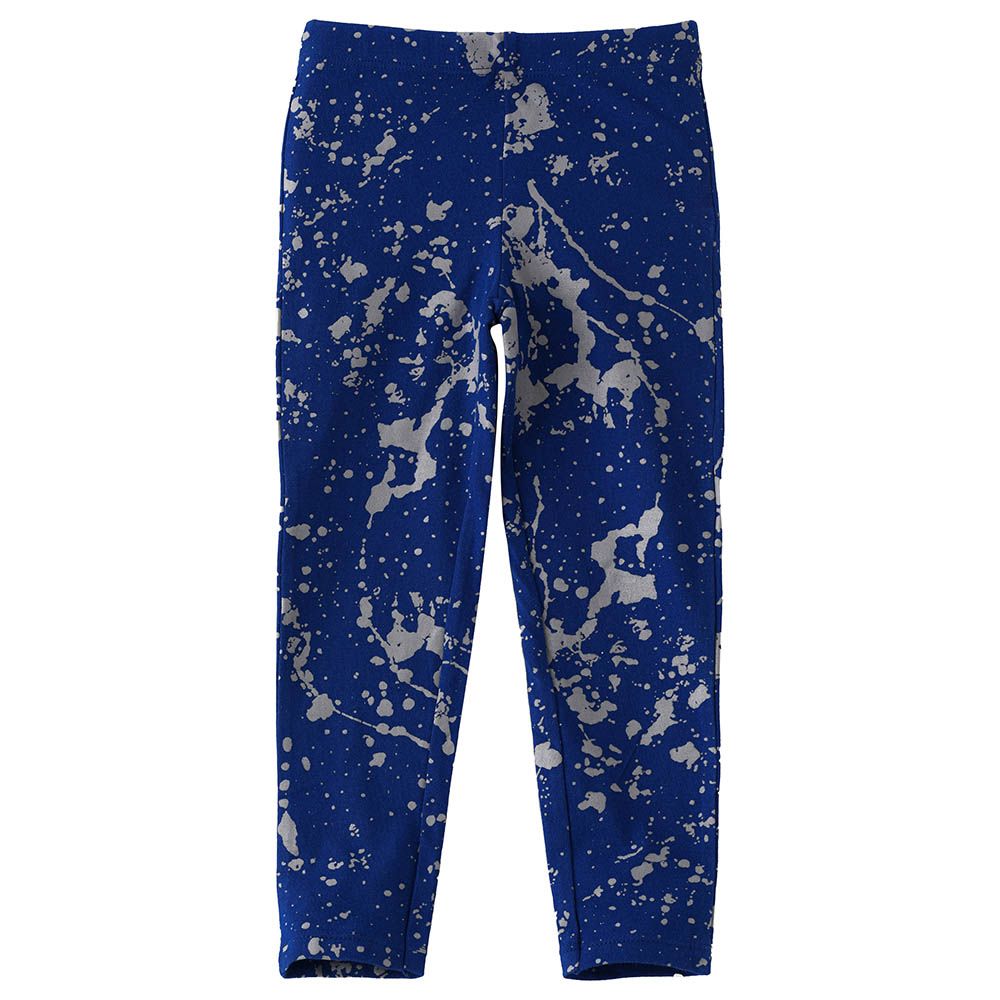 Jelliene - Aop Fashion Legging - Blue