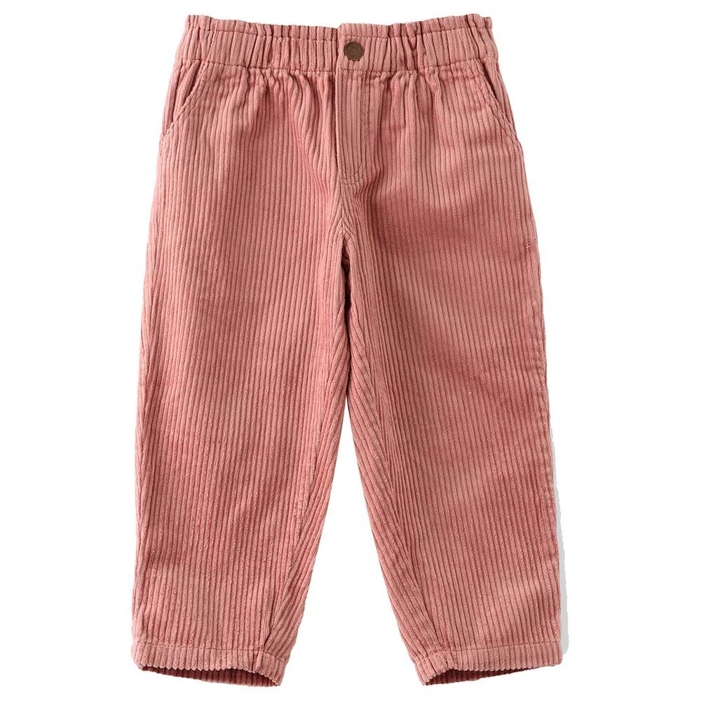 Jelliene - Girls Solid Woven Bottom - Peach