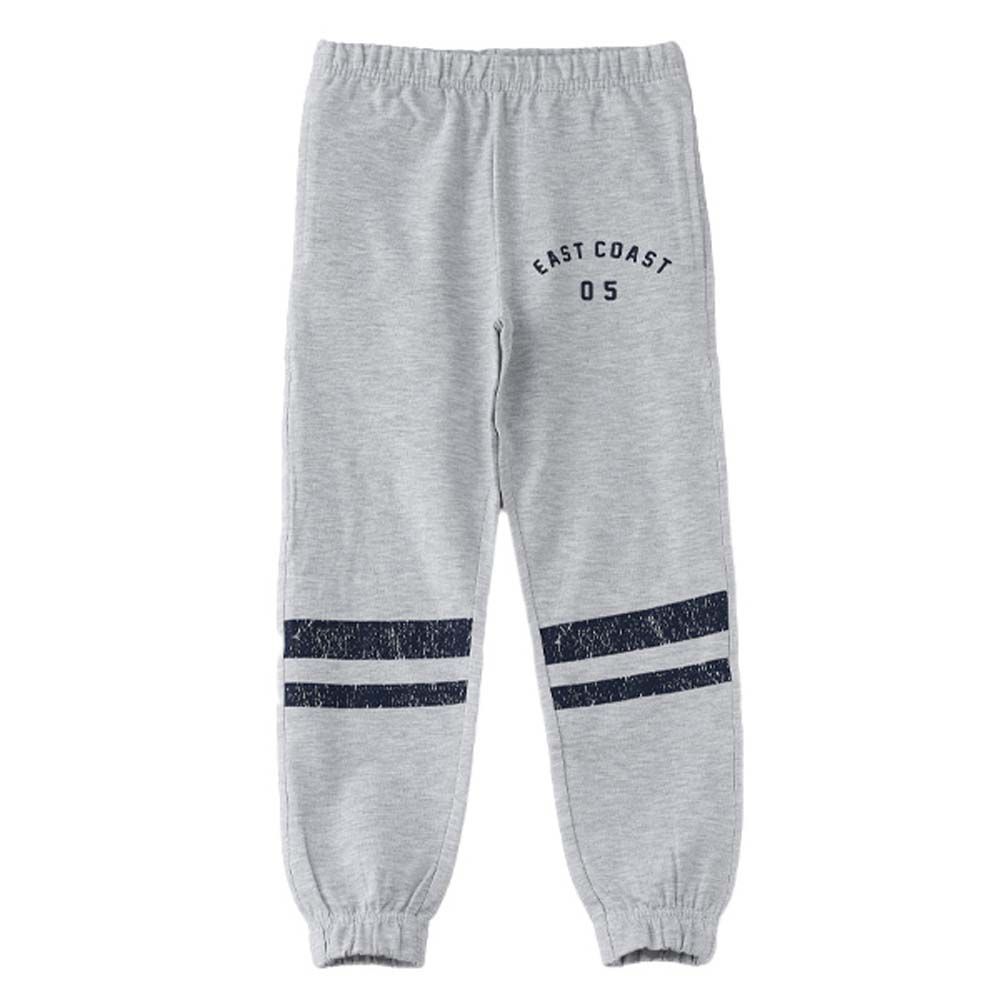 Jelliene - Girls Knitted Jogger w/ Print - Grey