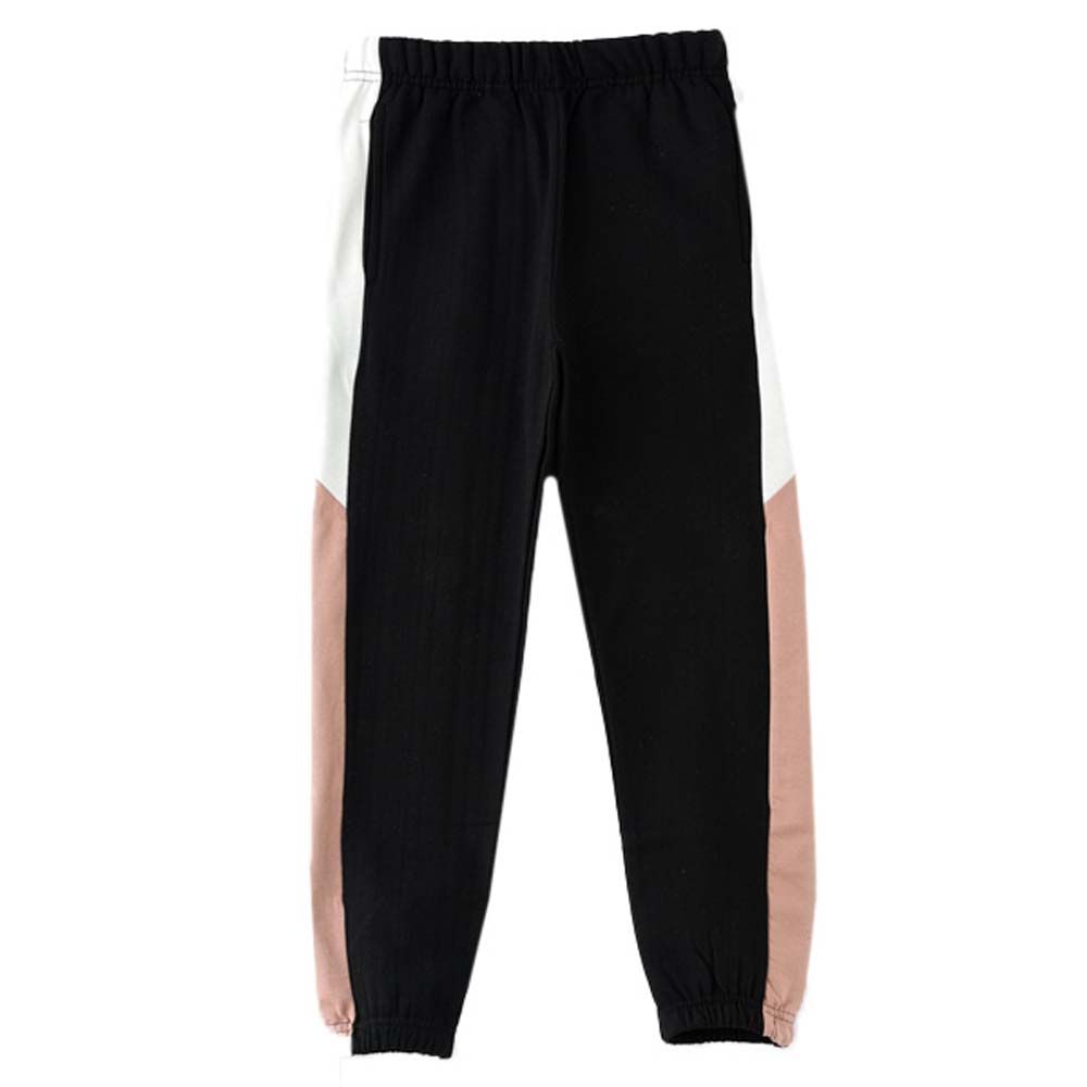 Jelliene - Girls Jogger w/ Multi Stripes - Black