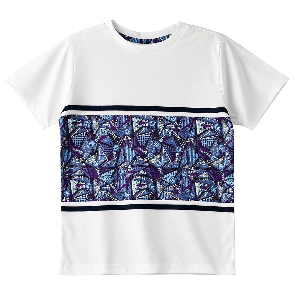 Jam - Short Sleeves Printed T-Shirt - White