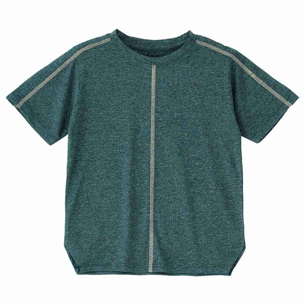 Jam - Knit T-Shirt W/ Print At Front - Green