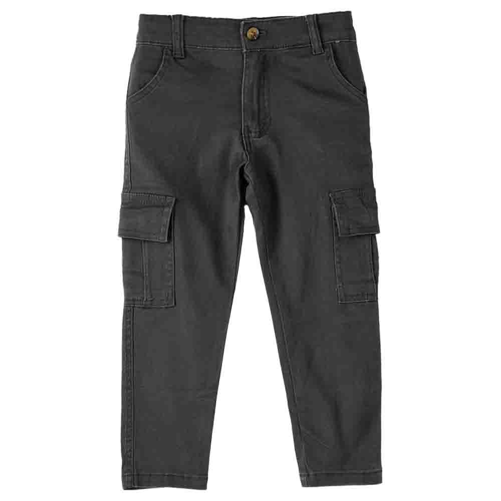 Jam - Woven Solid Trousers - Green