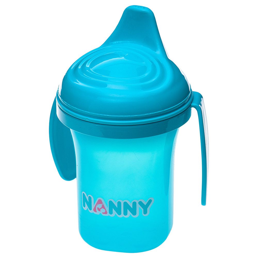 Uniq Kidz - Nanny Non-Spill Sippy Cup w/ Handle - Blue