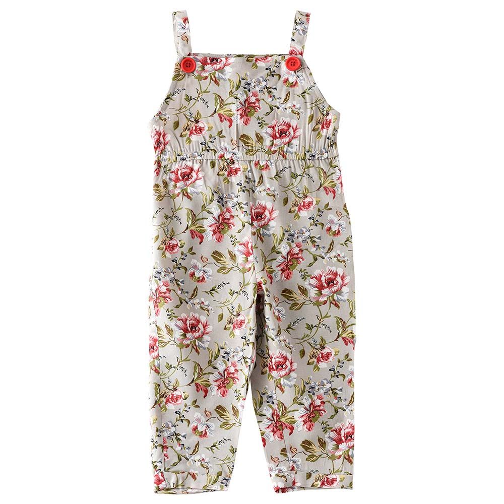 Jelliene - AOP Woven Jumpsuit - Floral