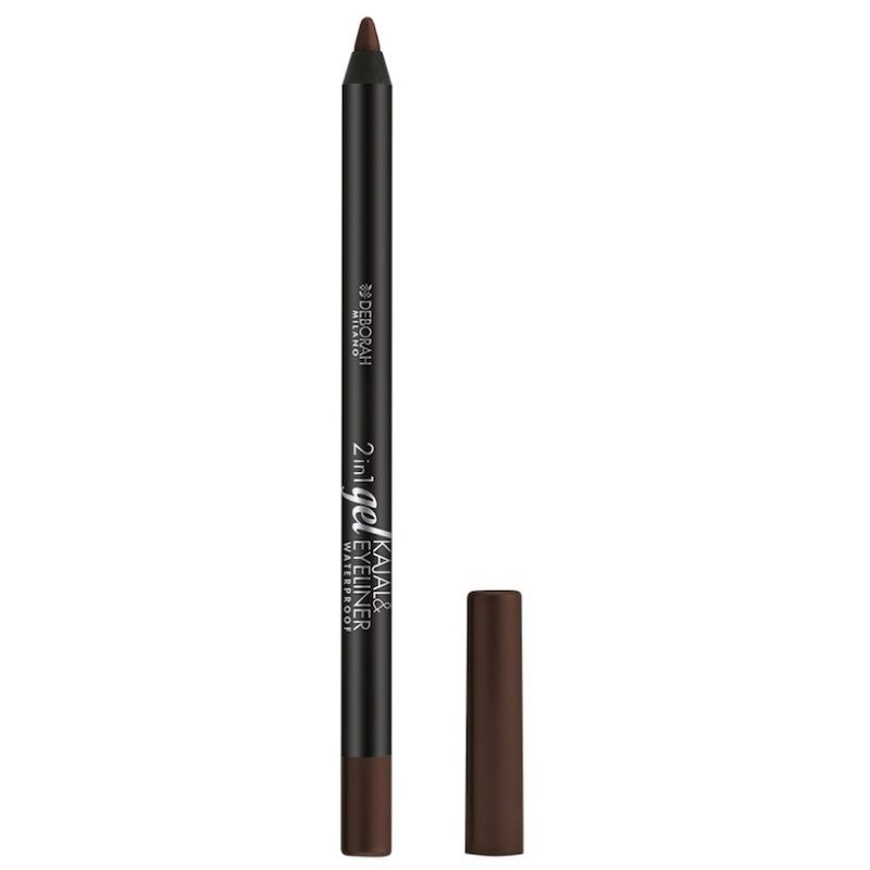 Deborah Milano - 2-in-1 Gel Kajal & Eyeliner Pencil 05 Brown