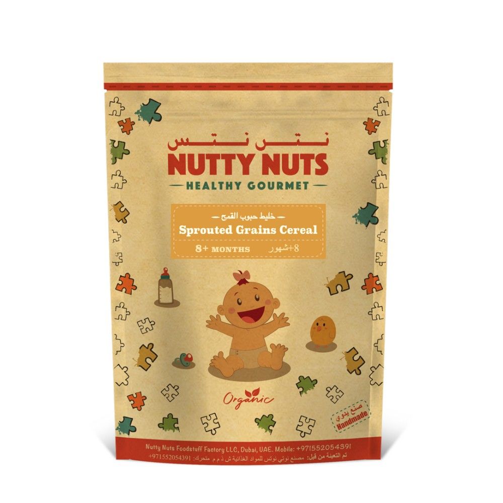 Nutty Nuts - Sprouted Grains Cereal, 100g