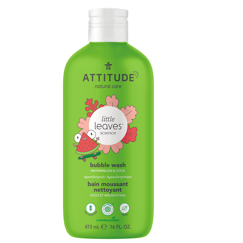 Attitude - Little Leaves Bubble Bath Watermelon & Coco 473ml