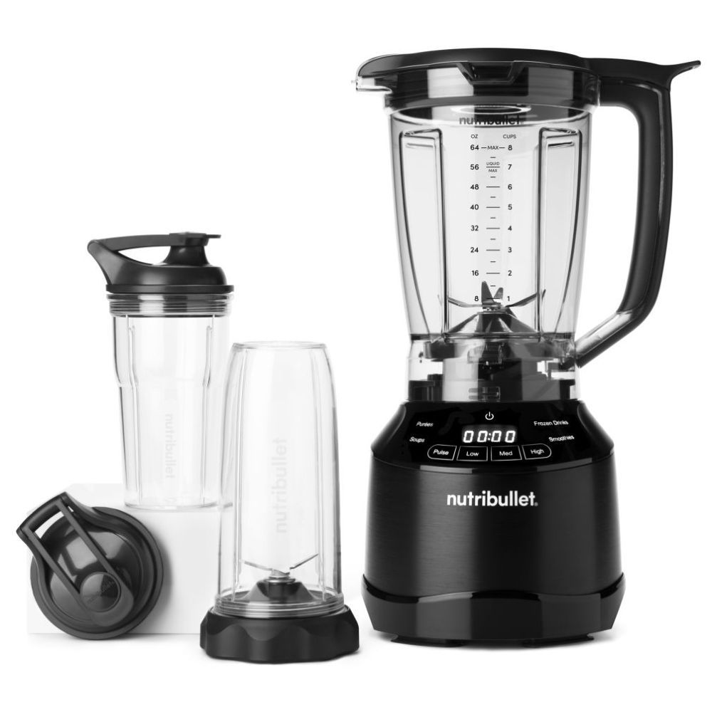 Nutribullet - Smart Touch Blender Combo 1500W - Black