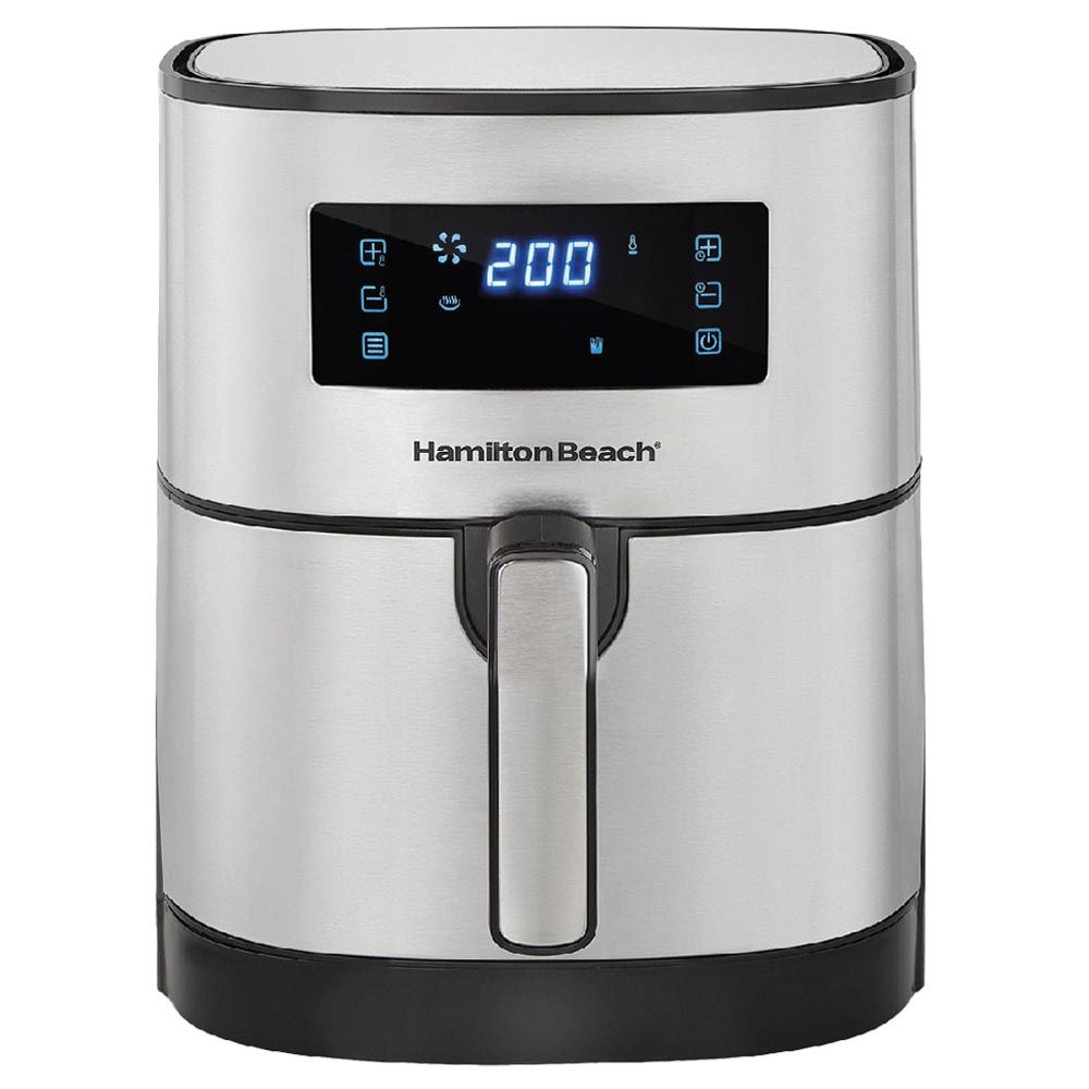 Hamilton Beach - Digital Air Fryer 5.6L - Silver